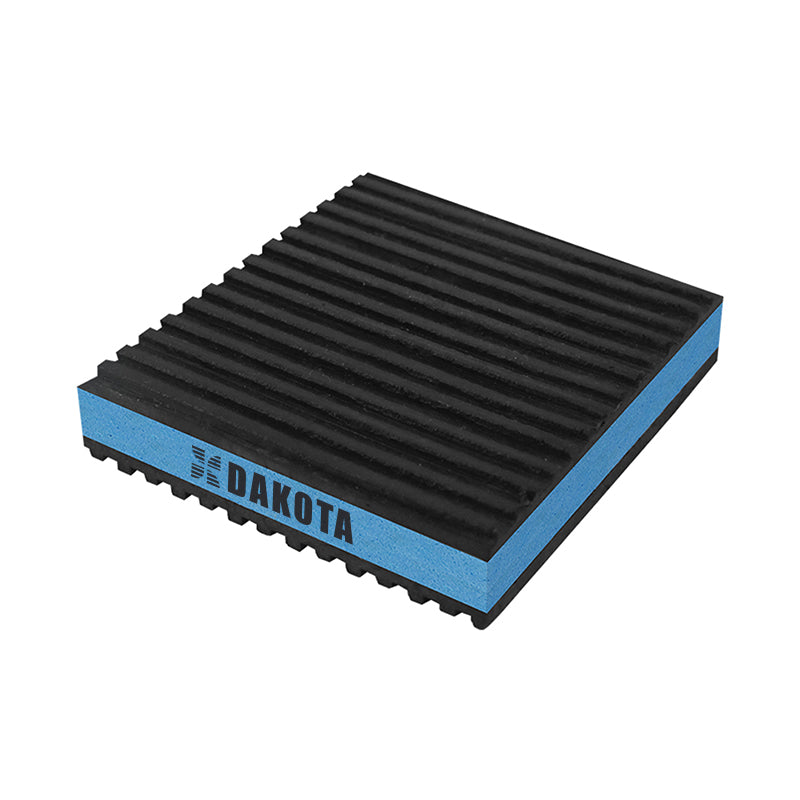 Dakota Sourcing 18303 4 x 4 x 7/8 in. Foam and Rubber High Performance Anti-Vibration Pad