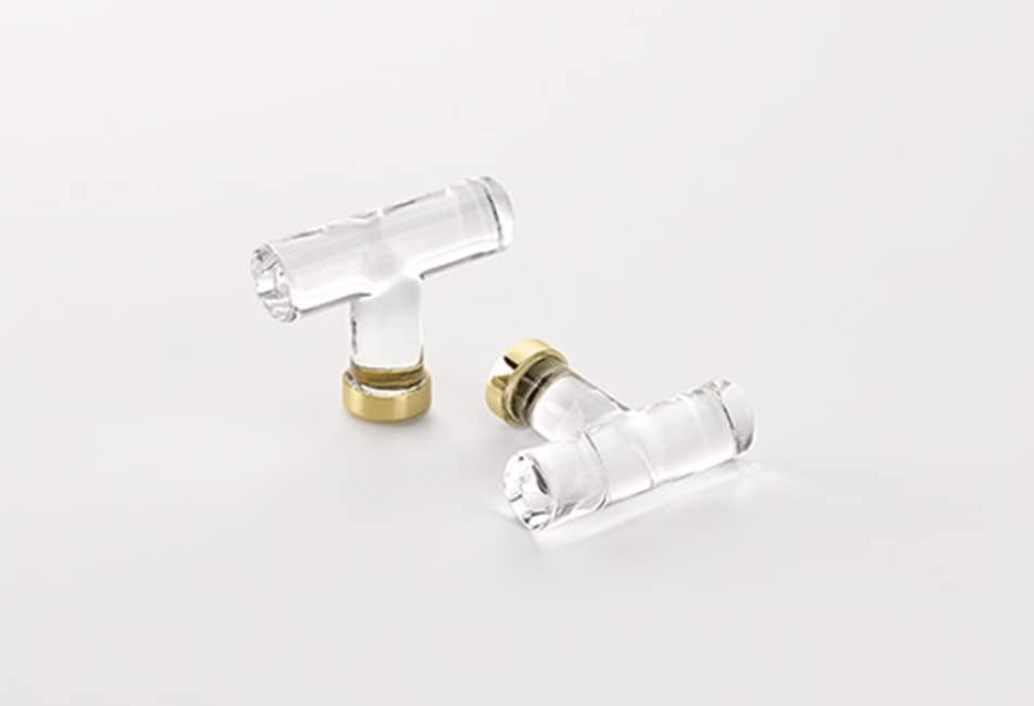 EMTEK Emtek 86723US4 Crystal T-knob