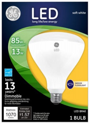 GE Ge Lighting 41055 BR40 Led Flood Bulb 13W 2700K 4-pack