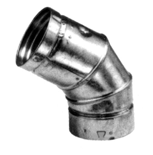 SELKIRK Selkirk 104222 4 Inch Adj Elbow (4 Inch, 45/60 Degree) 4RV-EL45/60