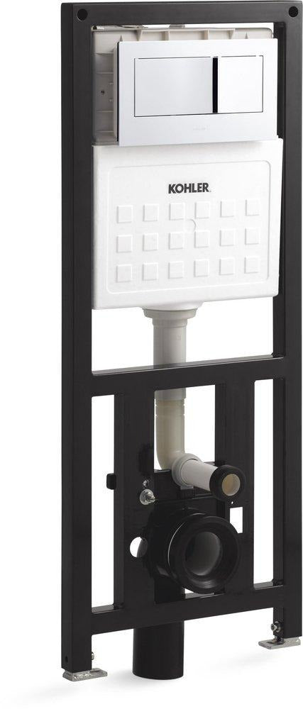 KOHLER KOHLER 6284-NA Veil In-Wall Tank and Carrier System Steel