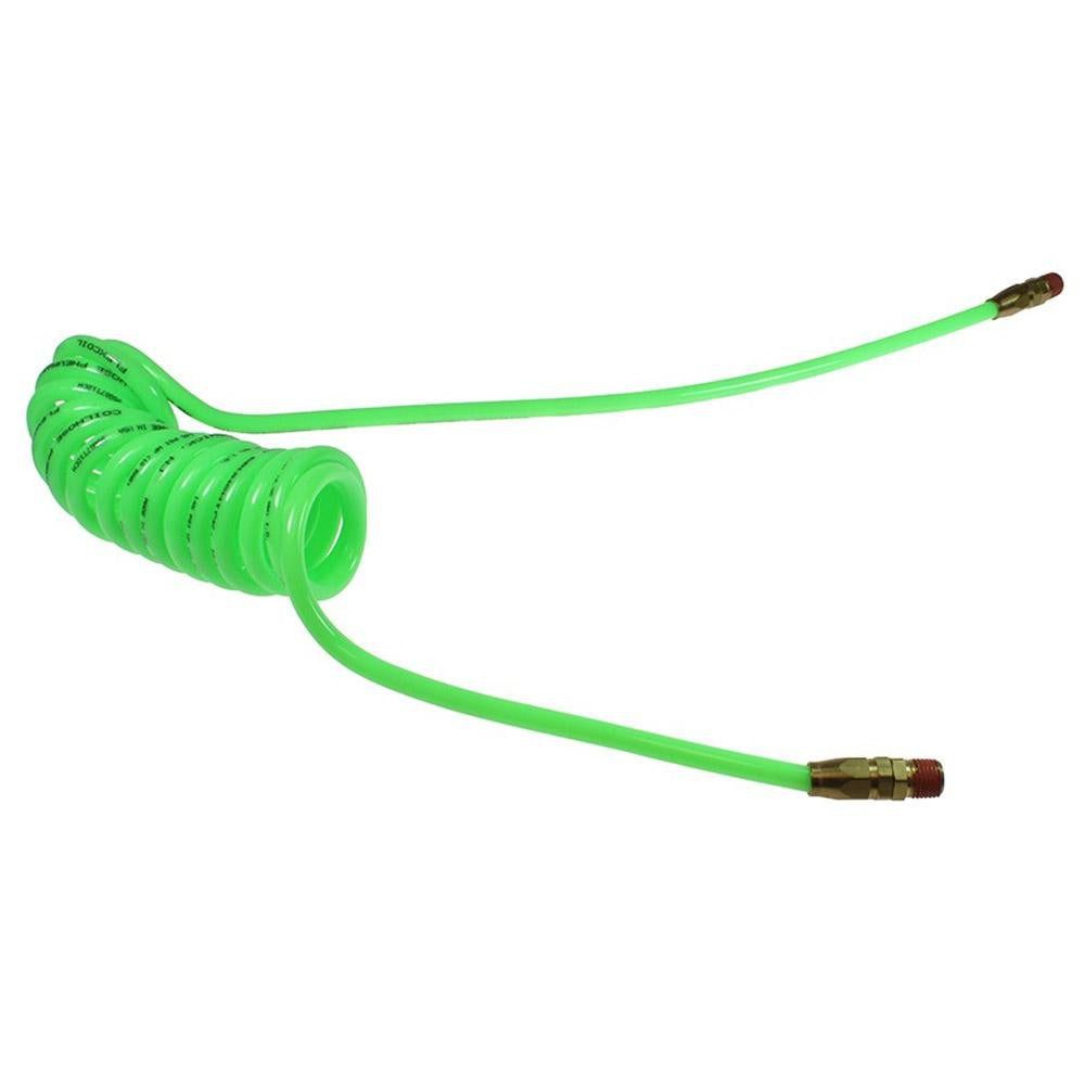 COILHOSE PNEUMATICS Coilhose Pneumatics PR532-25B-G Coiled Hose 125 Psi 25 Ft