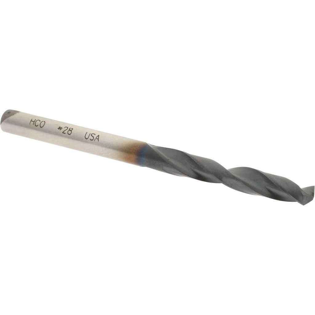 HERTEL Hertel 74132259 Screw Machine Drill Bit Size 28 Cobalt