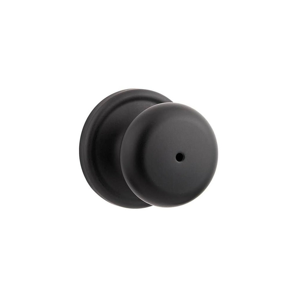 KWIKSET Kwikset 730H-514 Hancock Knob Privacy Lock Matte Black