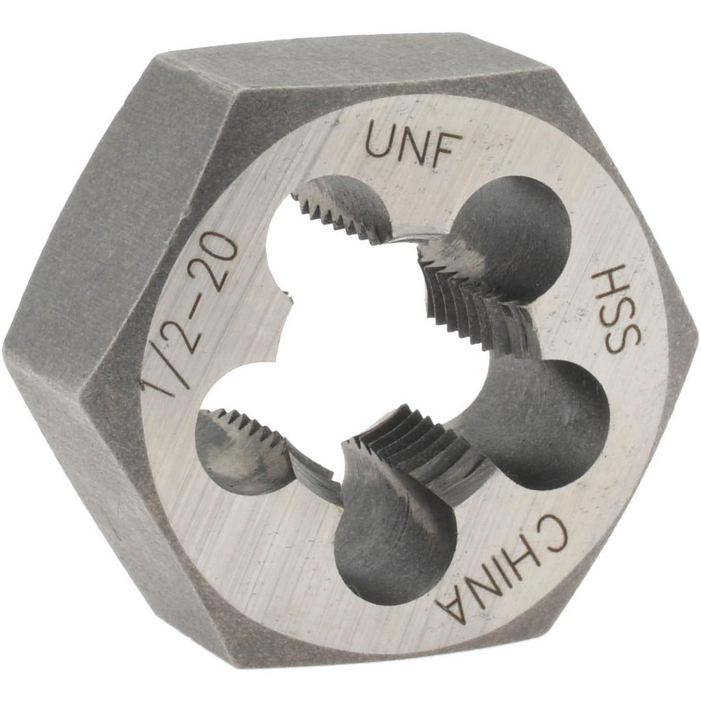 VALUE COLLECTION Value Collection 367-0322 Hex Rethreading Die 1/2-20 Hss