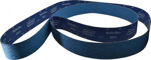 NORTON Norton 78072750136 Abrasive Belt 40 Grit 3x132 Inches