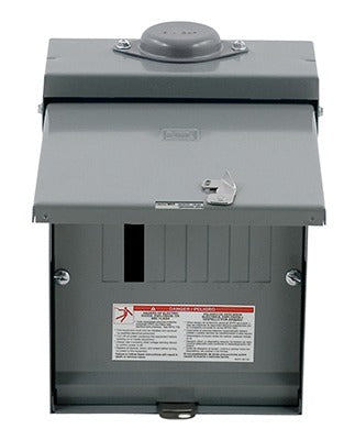 SQUARE D Square D QO612L100RBCP 100A Outdoor Load Center 6 Space