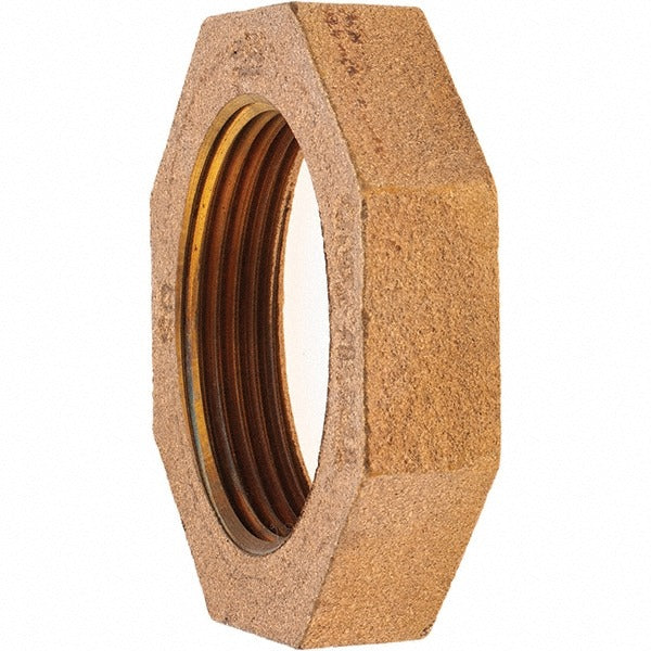 MERIT BRASS Merit Brass X119-24 Brass Pipe Locknut 1-1/2 in Fnpt