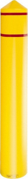 EAGLE GASKET AND PACKING Eagle 1737YRS Bumper Post Sleeve 8 Inch Yellow Hdpe