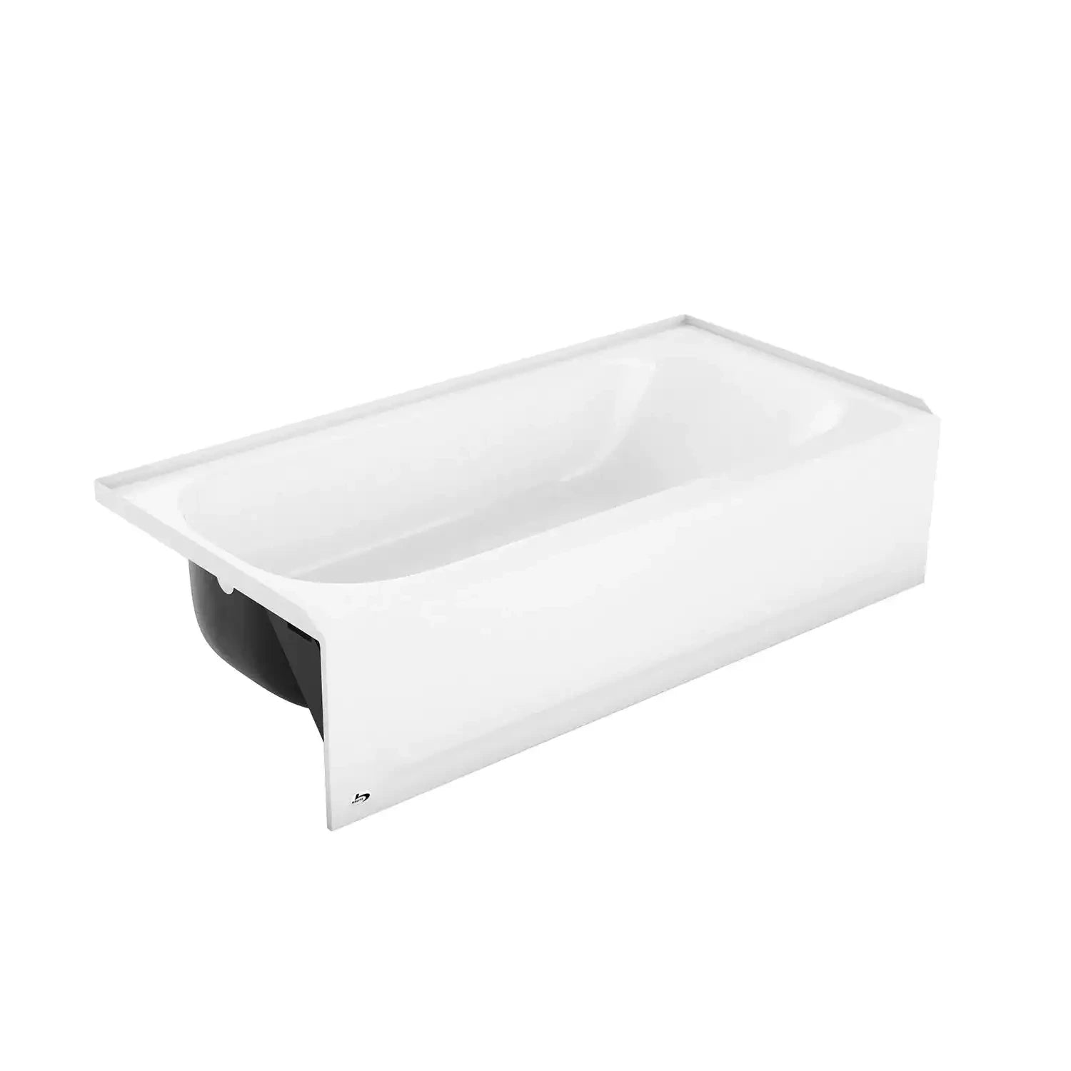 BOOTZ Bootz 3364wht Alcove Bathtub 60x30 Right-hand Drain White