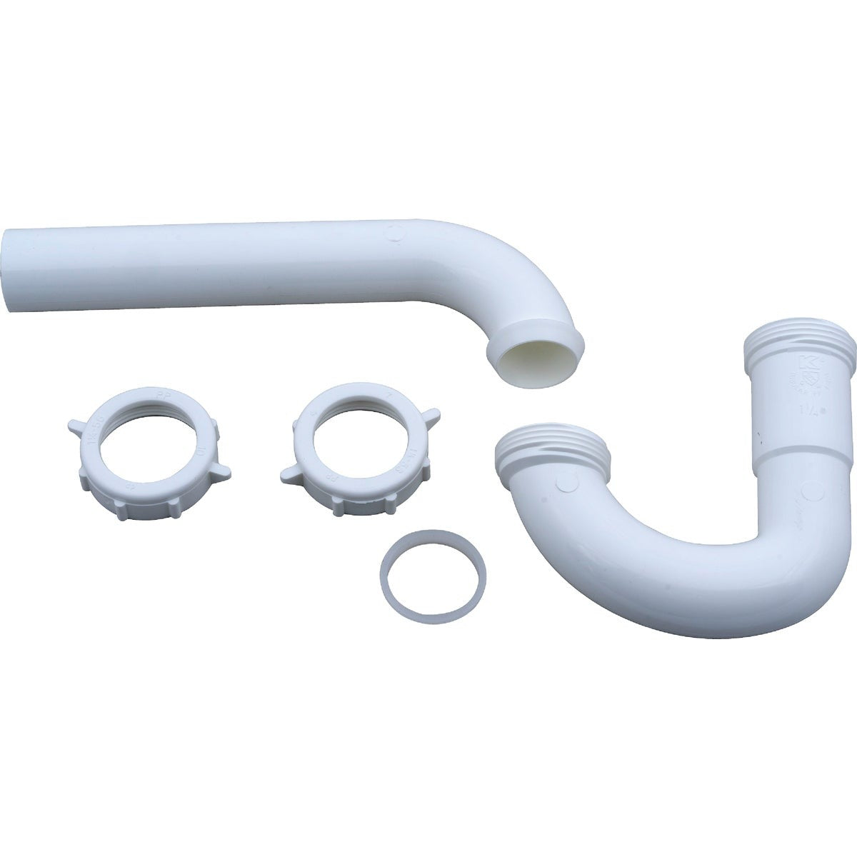 BSC PREFERRED Bsc Preferred DIB941W White Plastic P-trap 1-1/4 in