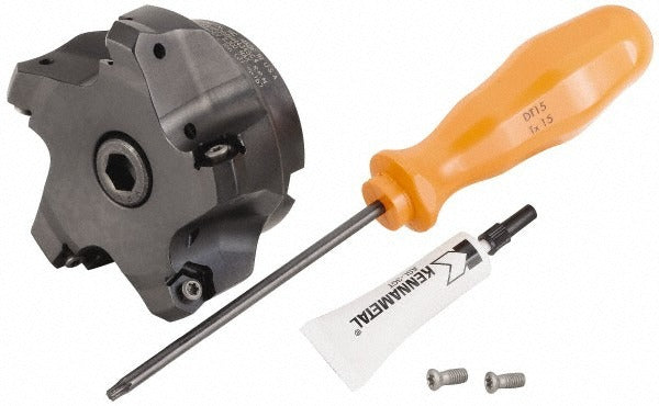 KENNAMETAL Kennametal 4130494 Indexable Face Mill 3in 5 Flute Dodeka Mini