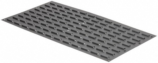 QUANTUM STORAGE SYSTEMS Quantum Storage QLP-3619 Louvered Panel 36x19 Steel Gray