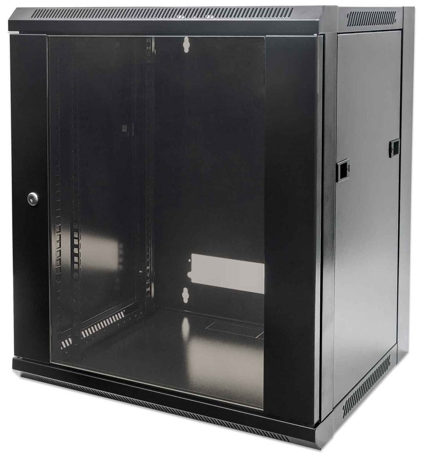INTELLINET Intellinet 711777 Wall Mount Cabinet 9U 17.7in Deep