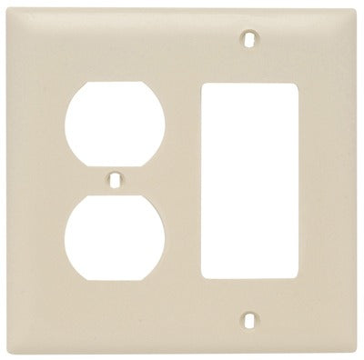 LEGRAND Pass Seymour TP826ICC12 2 Gang Wall Plate Ivory