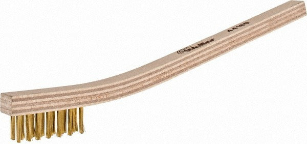 WEILER Weiler 98469 Scratch Brush Brass Fill Wood Handle
