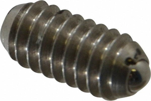 VLIER Vlier SSB54N Threaded Ball Plunger 1/4-20 Stainless Steel