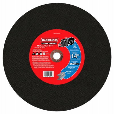 DIABLO Freud DBDS14125G01F Steel Demon 14in Metal Cut Off Disc