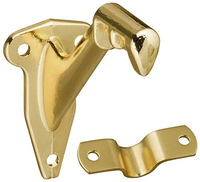NATIONAL HARDWARE National Mfg N830-131 Polished Brass Handrail Bracket