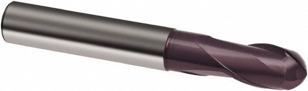 GUHRING Guhring 9031010063500 Ball End Mill 0.25 in 2 Flute Carbide
