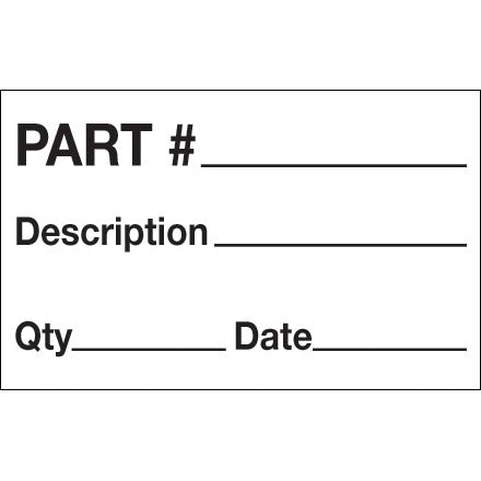BSC PREFERRED Bsc Preferred DL1183 Handling Instruction Labels