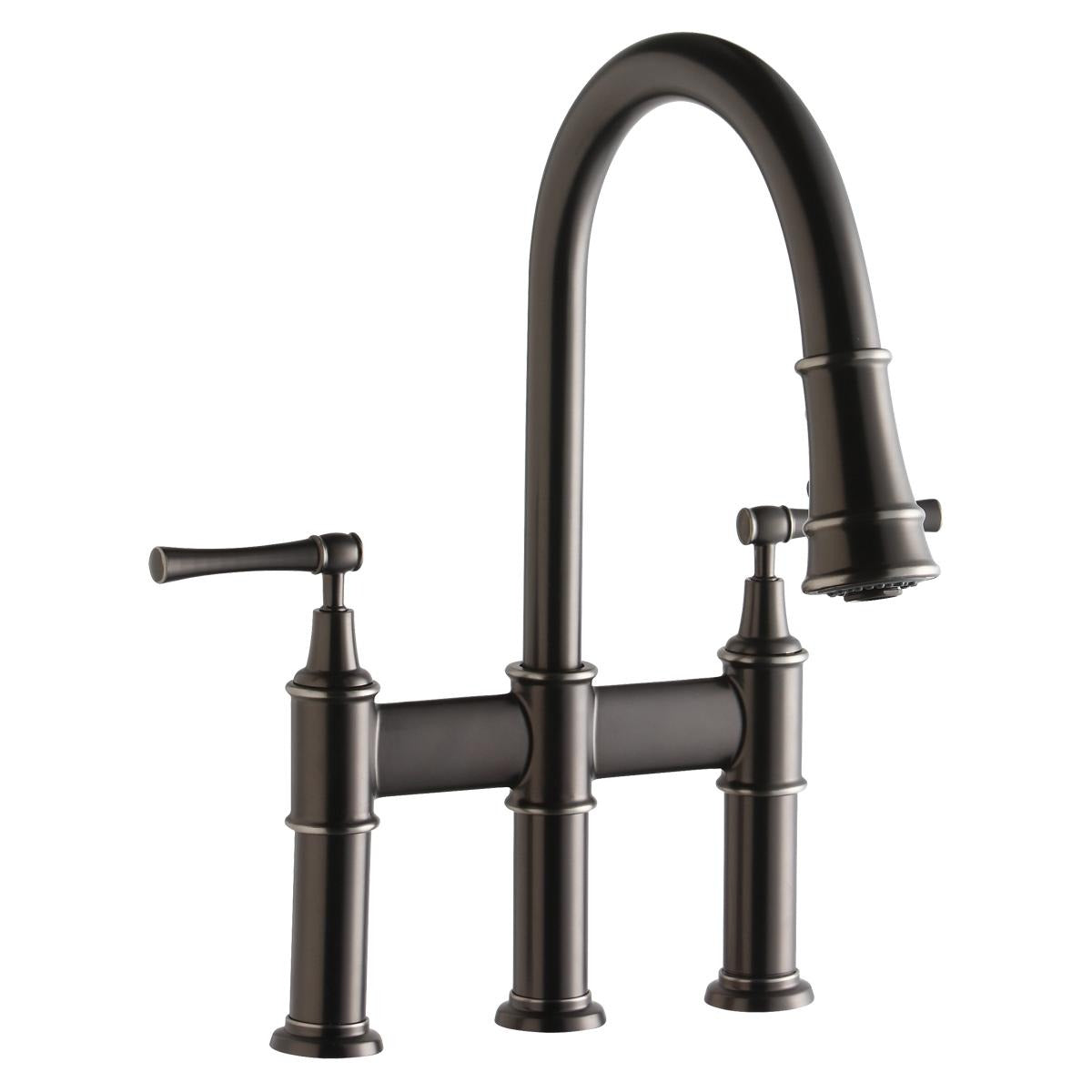 BSC PREFERRED Bsc Preferred LKEC2037AS Bridge Kitchen Faucet