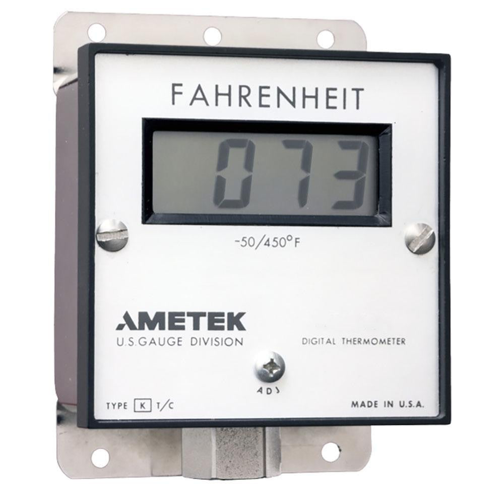 AMETEK Ametek 149011 Digital Panel Thermometer 450F K Thermocouple