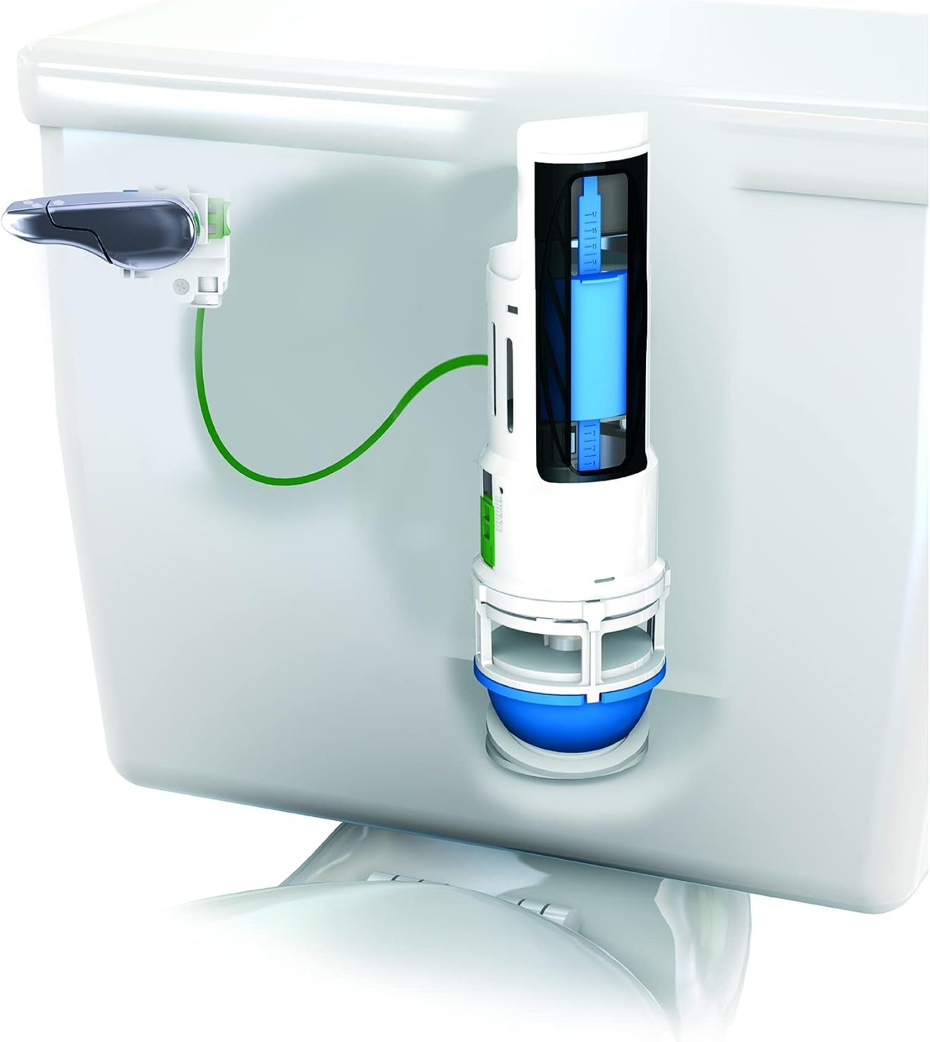 DANCO Danco HYR271T Hydroright Dual Flush Valve and Lever Handle (Single Pack) Replacement HYR271T