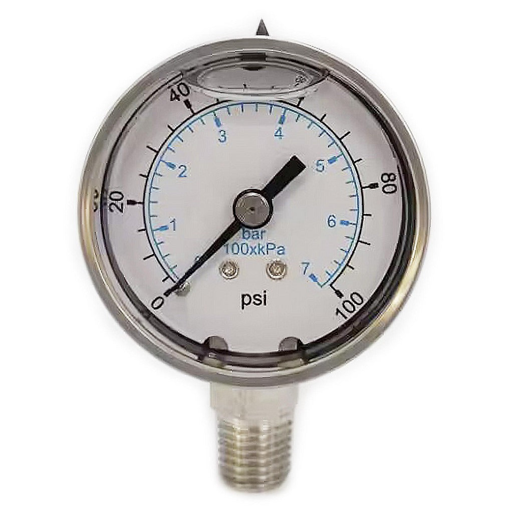VALUE COLLECTION Value Collection 116AL20100 Pressure Gauge 100 Psi
