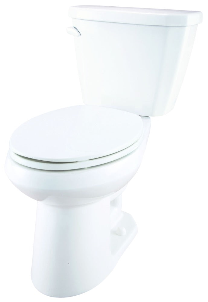 GERBER Gerber GVP31518 Viper 1.6 GPF 12in Rough-In Two-Piece Elongated ErgoHeight Toilet GVP31528
