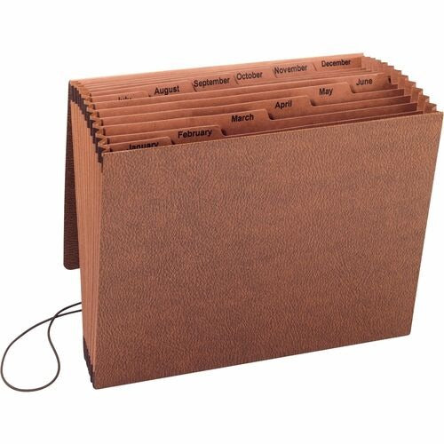 BUSINESS SOURCE Business Source BSN23682 Accordion File 12 Pocket Letter