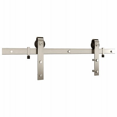 NATIONAL HARDWARE National Mfg N700-002 Interior Sliding Door Kit Satin Nickel