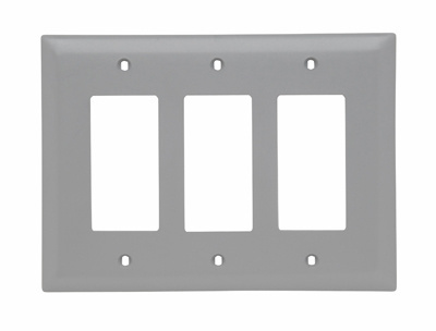 Legrand TPJ263-LA Pass & Seymour Jumbo 3Gang Wall Plate - Light Almond