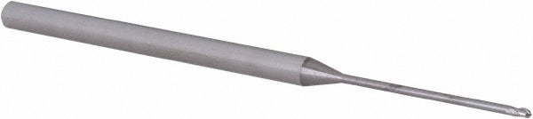 ACCUPRO Accupro 14883972 Ball End Mill 0.04 in 3 Flute Carbide