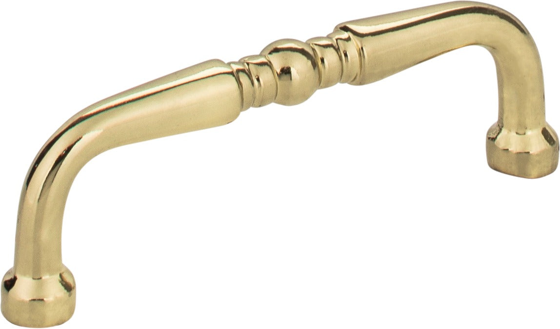 ELEMENTS Elements Z259-3PB Cabinet Pull 3 in Madison Polished Brass