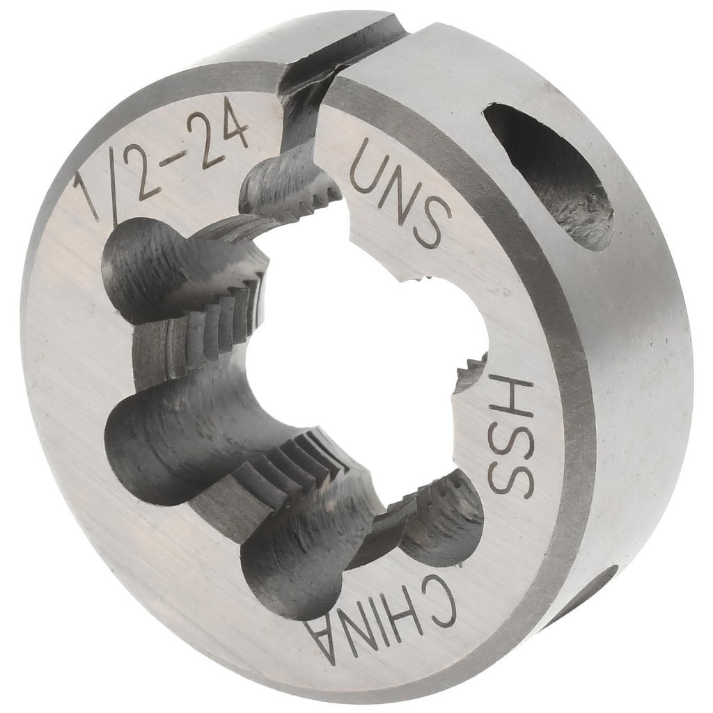 VALUE COLLECTION Value Collection 315-1164 Round Die 1/2-24 1 Inch Od Hss