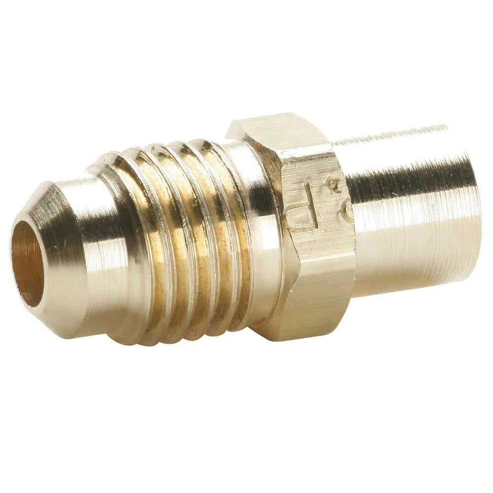 PARKER Parker 43F-8-10 Brass Flare to Solder Fitting 1/2 in Od