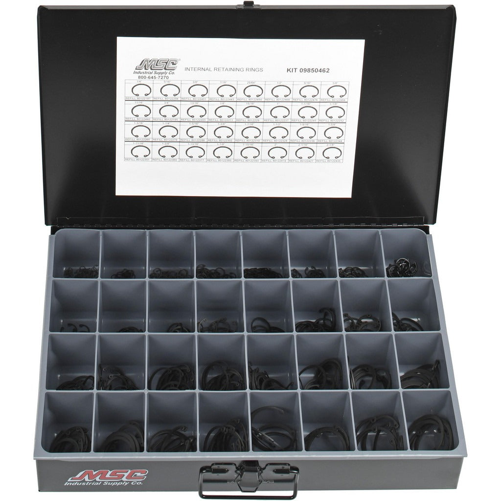 VALUE COLLECTION Value Collection 09850462 Snap Ring Assortment 640pc