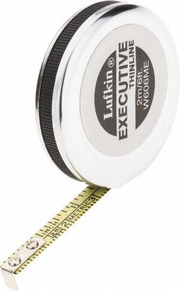 LUFKIN Lufkin W606ME Tape Measure 6 Ft 1/4 in A14 Graduation