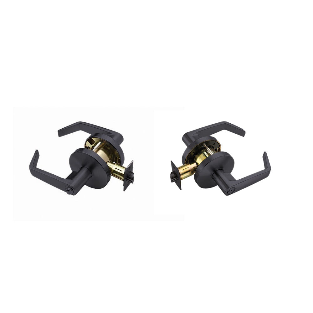 FALCON Falcon W511PDAN622 Dane Lever Lockset C Keyway Matte Black