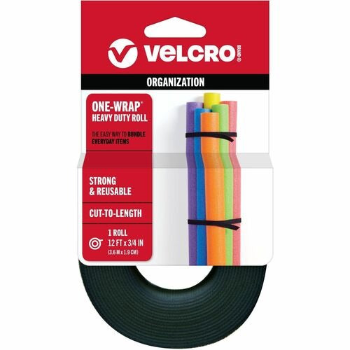 VELCRO Velcro Industries VEK90340 One-wrap Bundling Ties 12 Ft