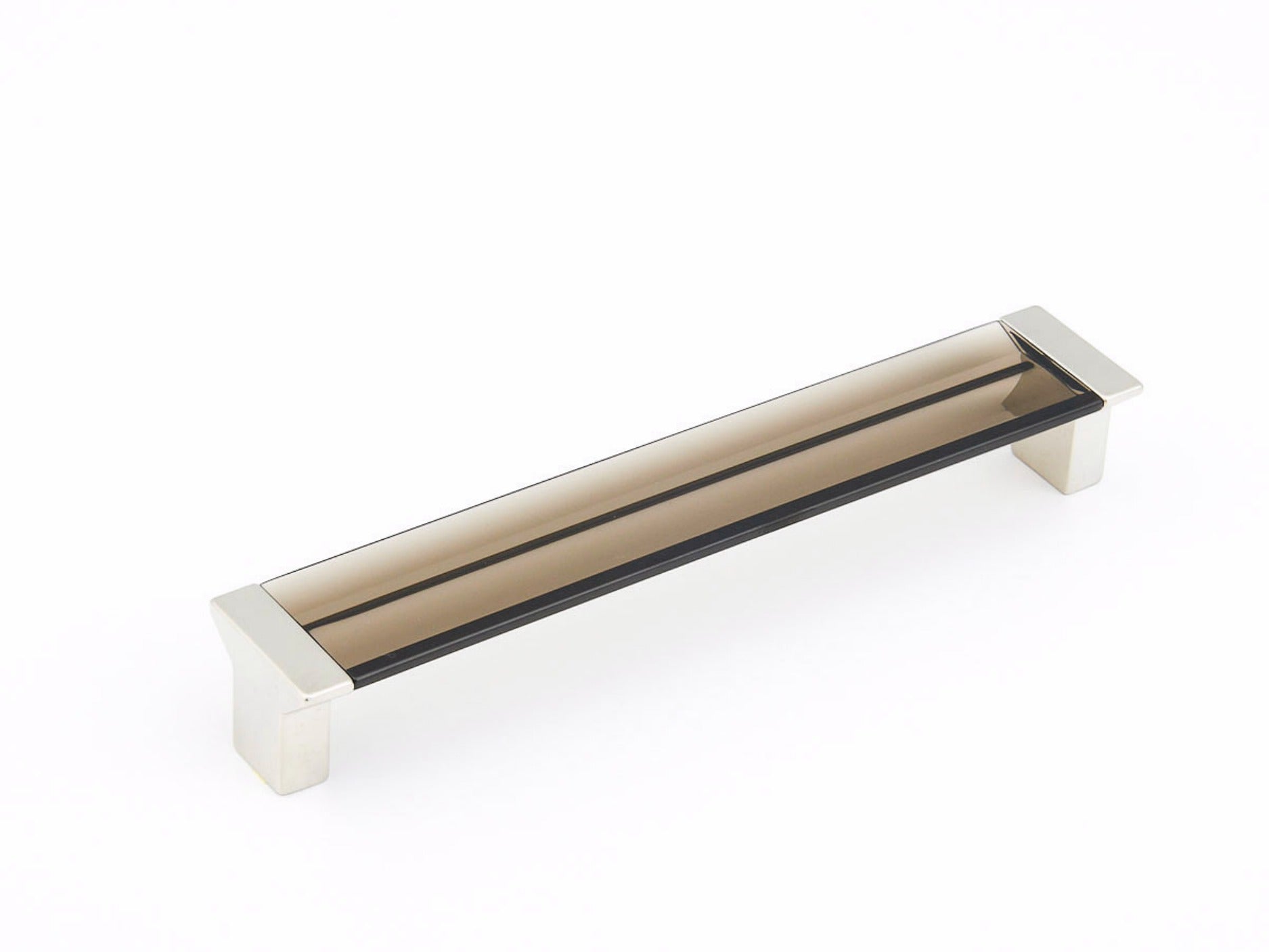 SCHAUB Schaub 317-15-SM Cabinet Pull Positano Smoke Satin Nickel