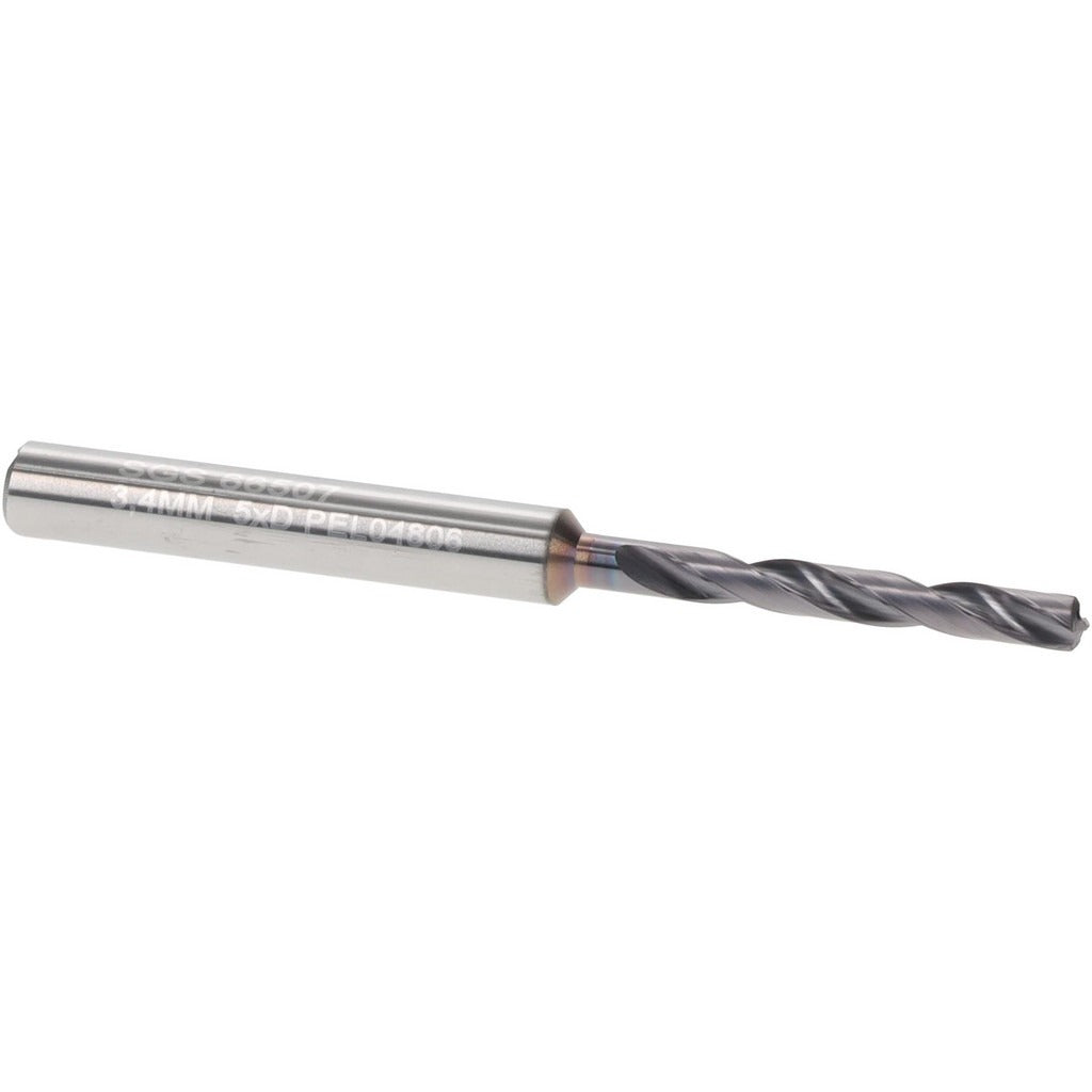 KYOCERA SGS PRECISION TOOLS Sgs 66507 Solid Carbide Jobber Drill 3.40mm 135deg