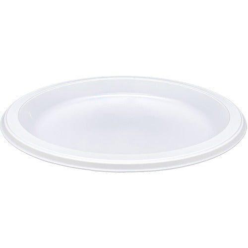 GENUINE JOE Genuine Joe GJO10323 Plastic Plates 10.25 in White 125 Pack