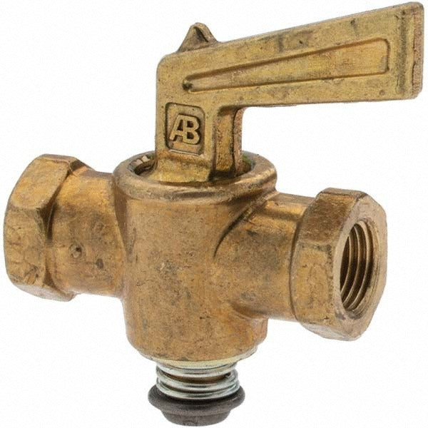 ANDERSON METALS Anderson Metals 11198 Ground Plug Drain Cock 1/8 Npt