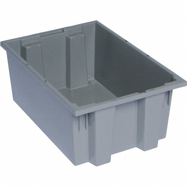QUANTUM STORAGE SYSTEMS Quantum Storage SNT200GYCS Polyethylene Storage Tote 75 Lb