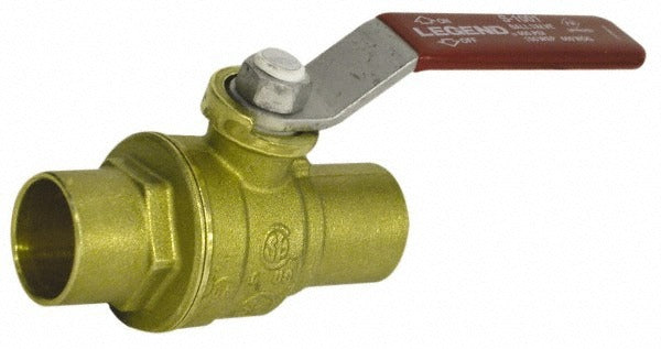 LEGEND VALVE Legend Valve 101-044 Full Port Ball Valve 3/4 Inch Solder