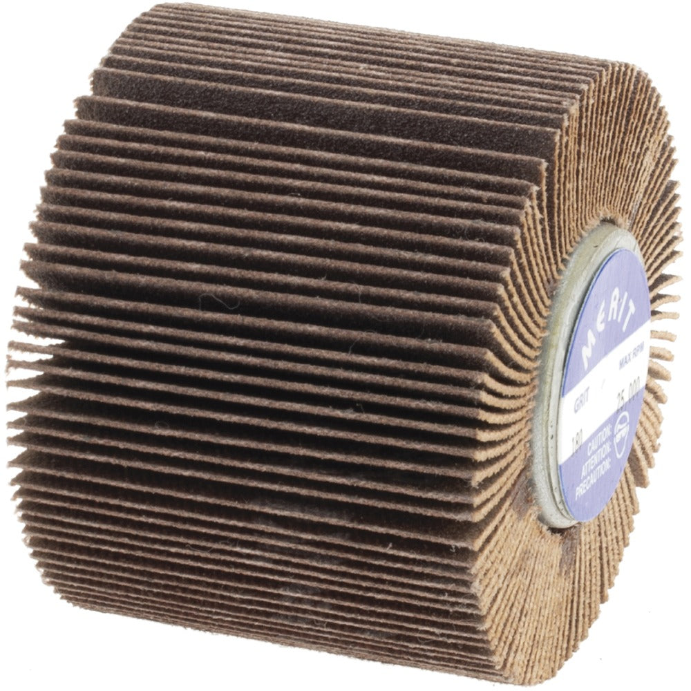MERIT Merit Abrasives 08834135204 Mounted Flap Wheel 180 Grit
