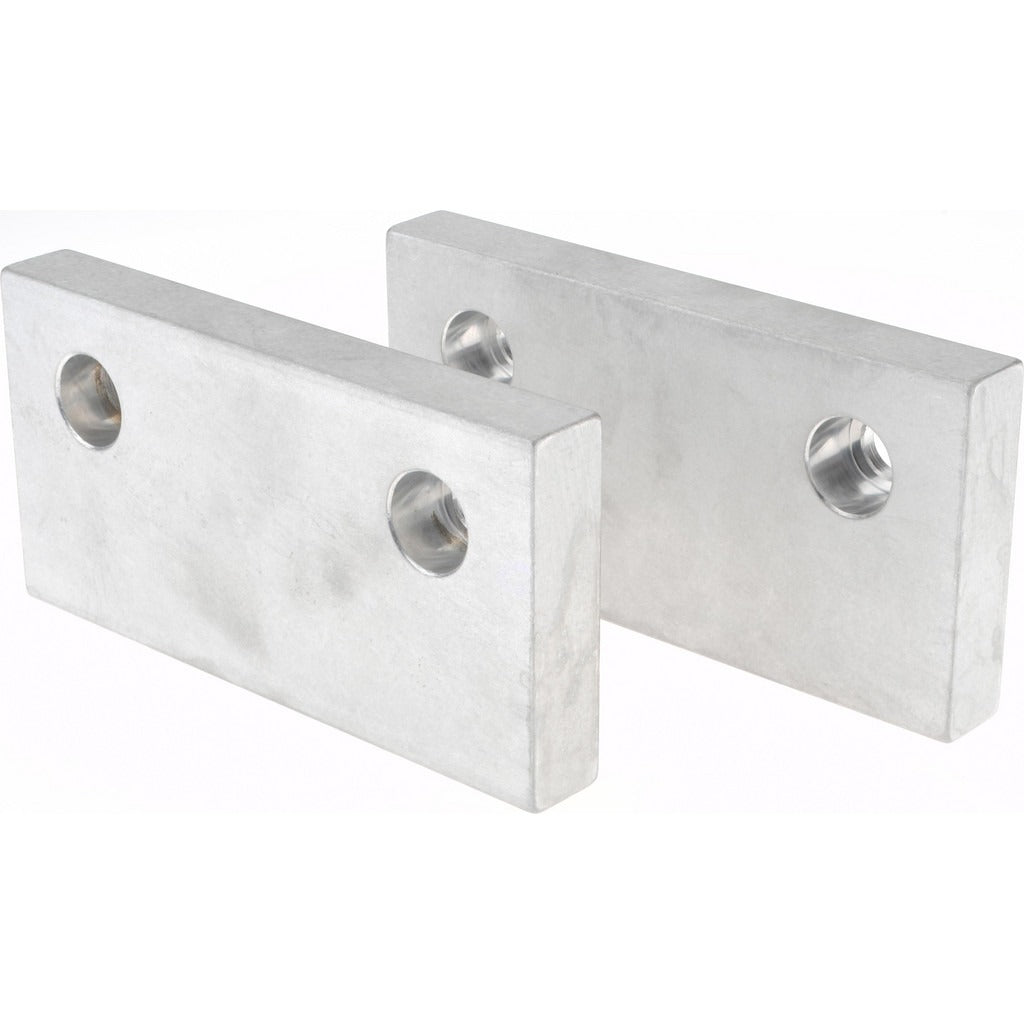 GIBRALTAR Gibraltar 428-1081 Soft Vise Jaw 6in Flat Fixed Aluminum