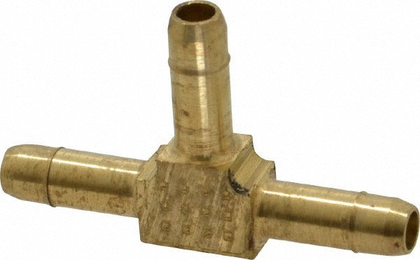 EATON Eaton 1064X4 Barbed Tube Union Tee 0.25 in Brass